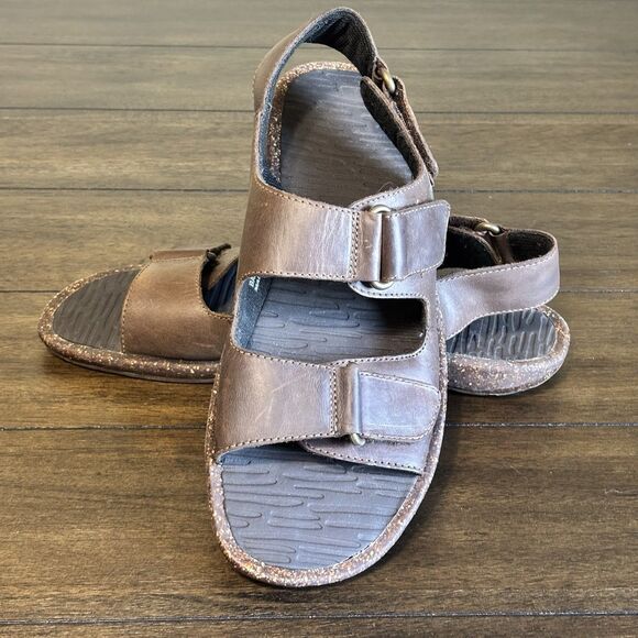 GH Bass Earth Leather Fisherman Sandals Journey Mens size 12 NEW! main image 11